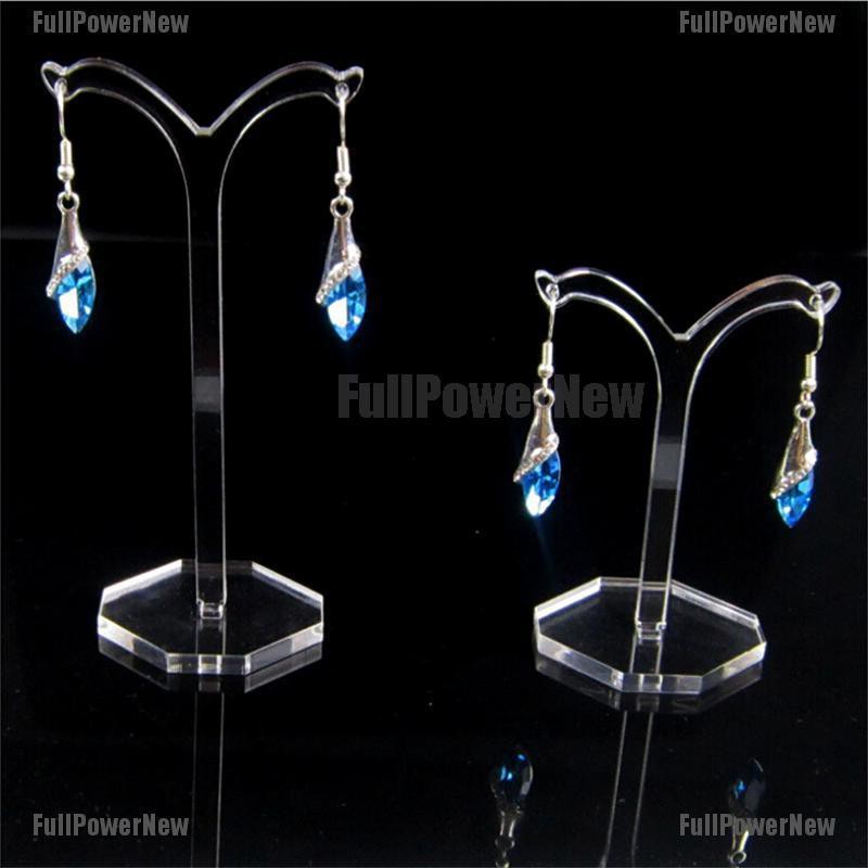 Rak Stand Holder Display Perhiasan Anting Gantung Bahan Akrilik