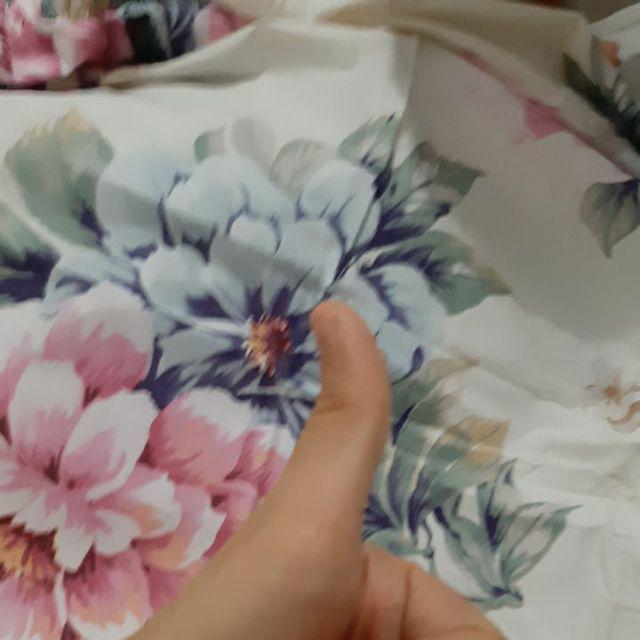 Sprei All New My Love B4 180x200 Tinggi 30 Motif Ayana Madagascar Daisy I- 180 King 4 Bantal T30 Sp