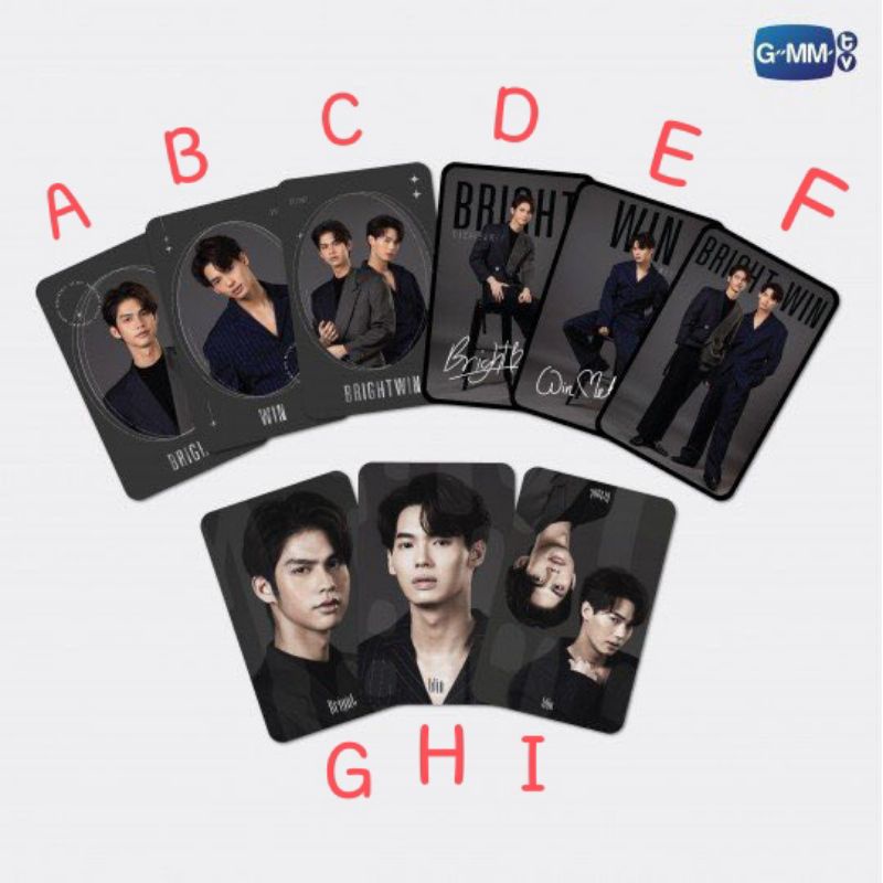 Photocard BrightWin Signature GMMTV