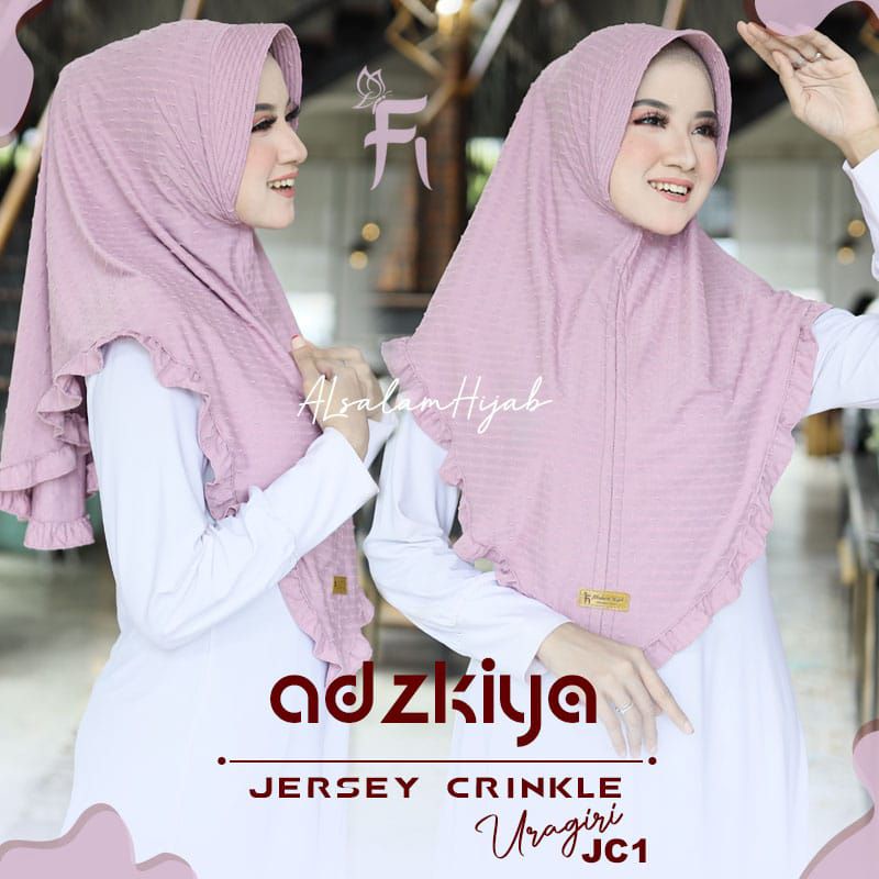 Jilbab ADZKIYA ORI fi hijab/ alsalam hijab/jilbab instan/ jilbab murah