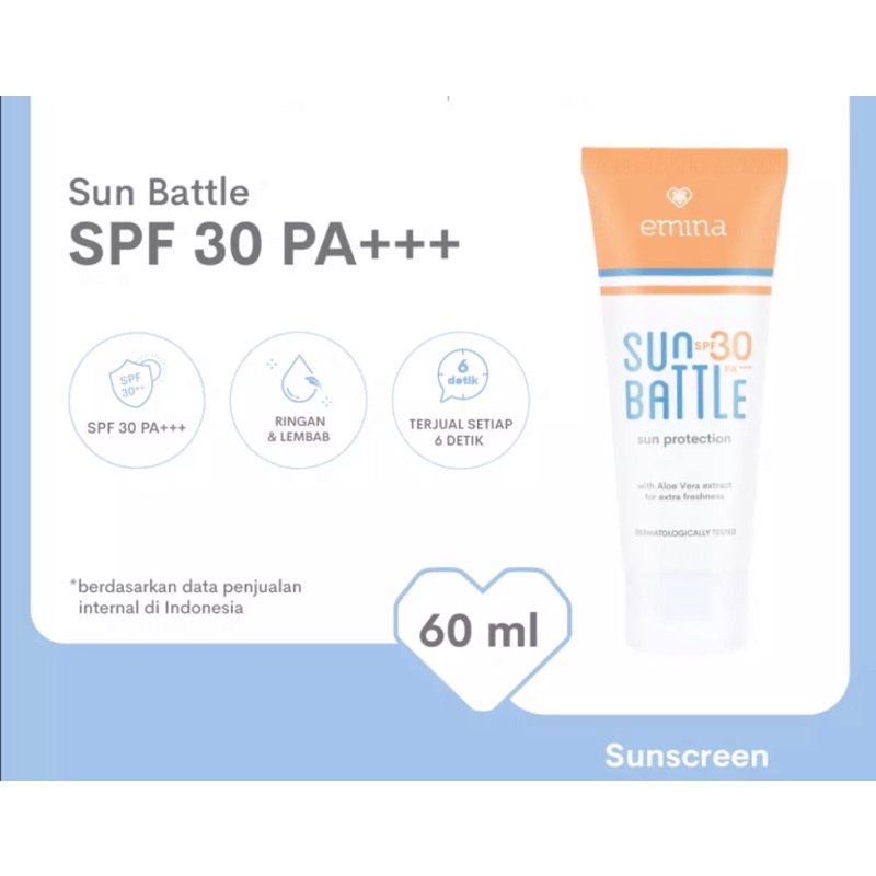 Emina Sun Protection SPF 30 PA +++ 60ml