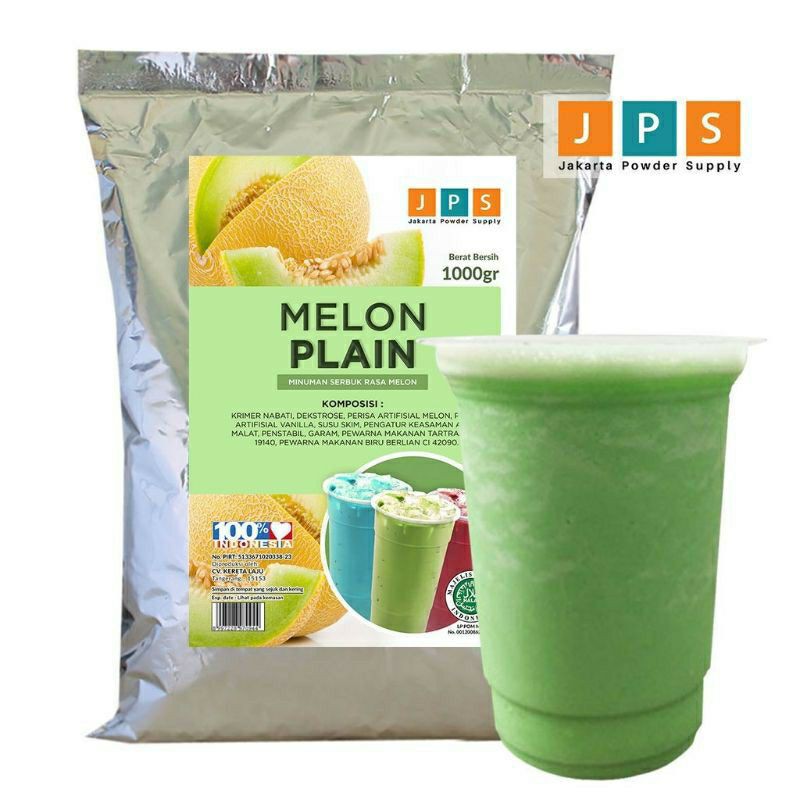 

JPS BUBUK MINUMAN MELON/BUBUK MILKSHAKE KEMASAN 1KG