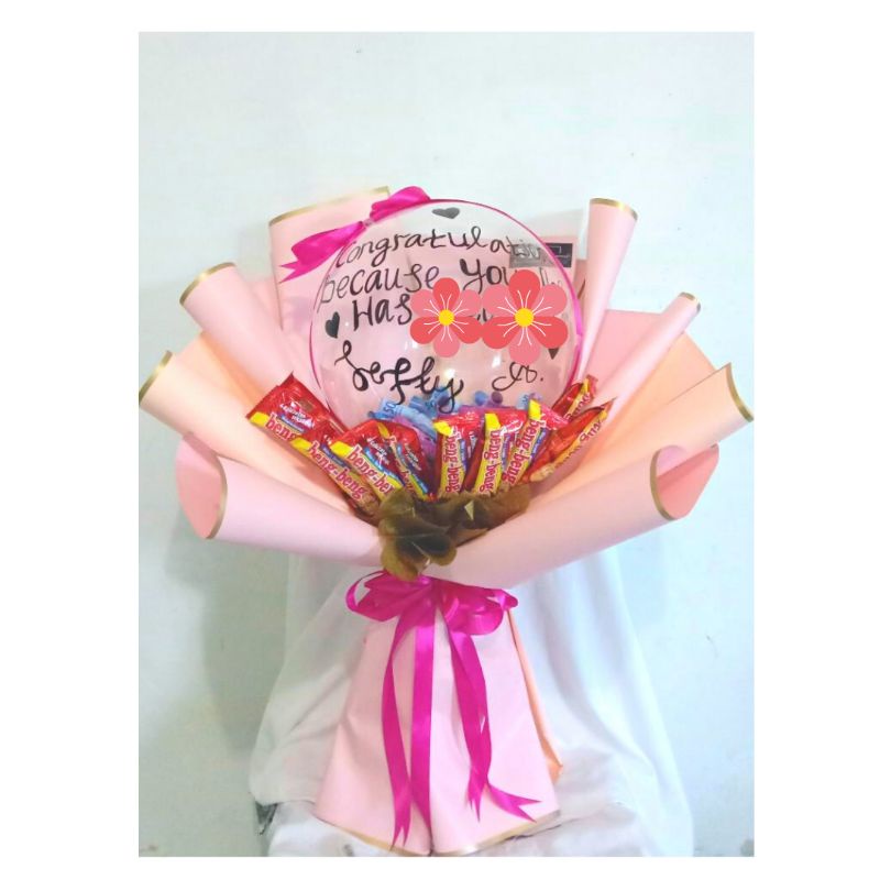 

buket balon hadiah | kado wisuda hadiah