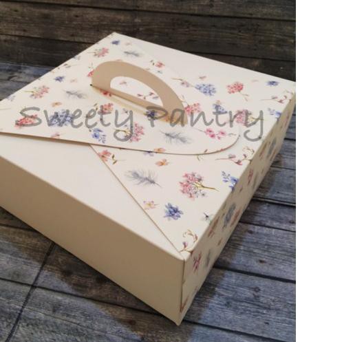 

Terbaik 42510 F - box kue / dus kue / packaging kue ukuran 25x25x10cm Flowerqt0 .....