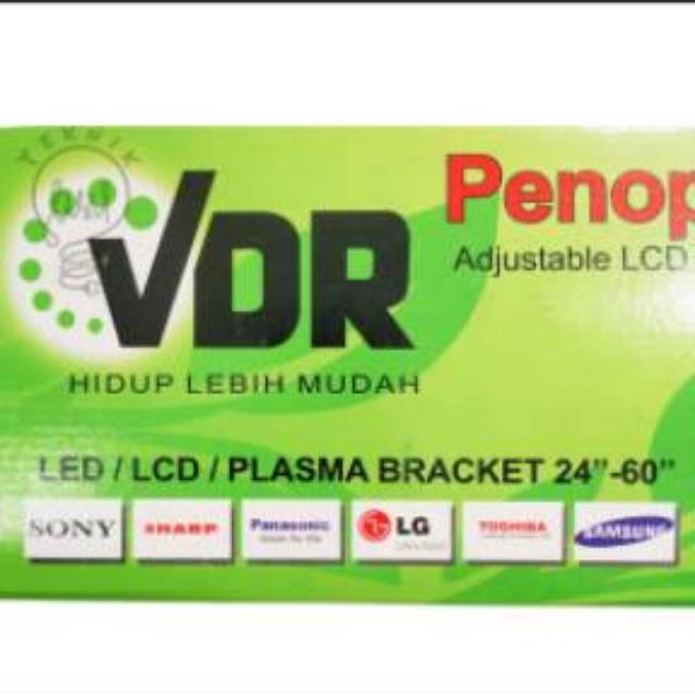 Bracket TV LED/LCD/PLASMA 24&quot; - 60&quot; Universal VDR