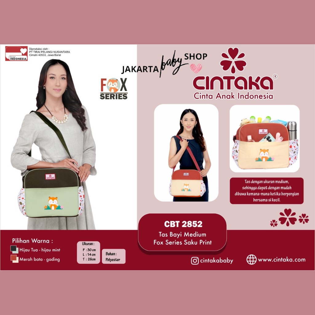 CINTAKA TAS MEDIUM FOX SERIES CINTAKA CBT2852