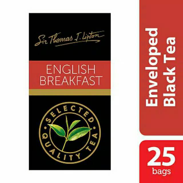 

Teh Lipton stl env english breakfast 7 pcs