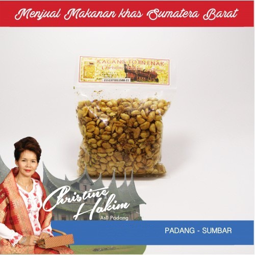 

Kacang Tojin 250 gram Christine Hakim Khas Padang