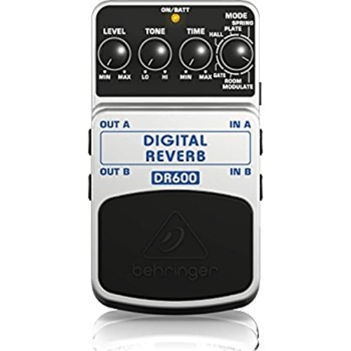 Behringer DR600 - DR 600 Digital Reverb Efek Gitar Pedal Stompbox