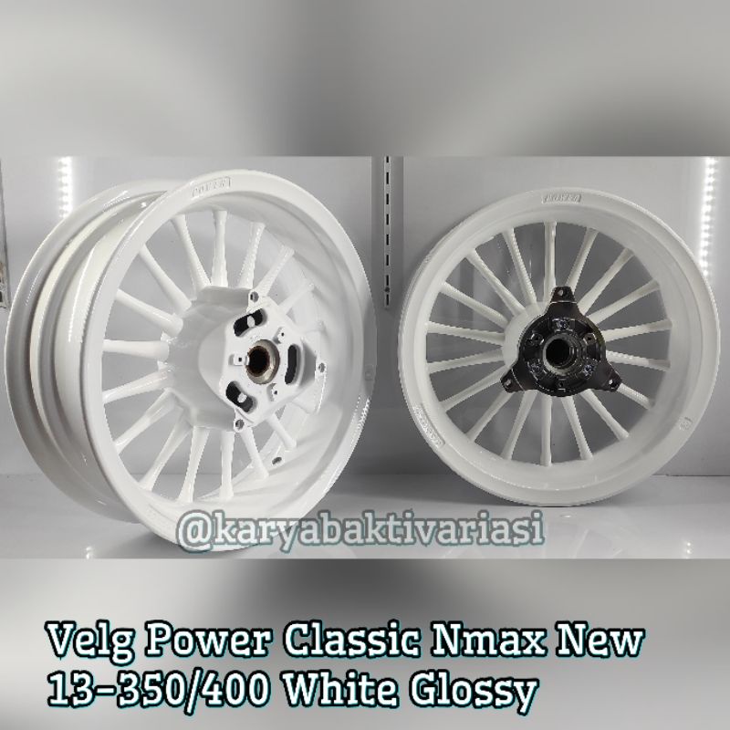 Velg Power Classic Nmax New 2020 13-350/400 Putih