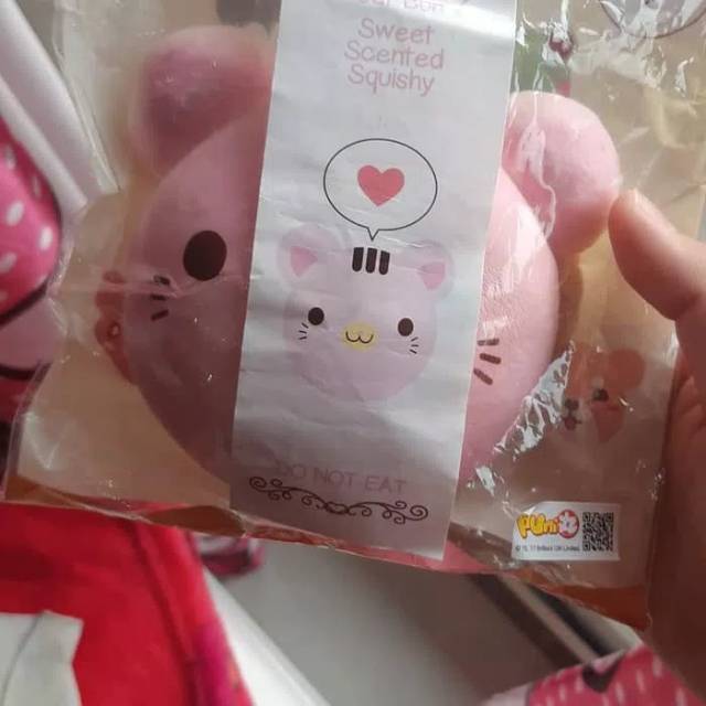 PuniMaru Animal Bun (Pink Cat)