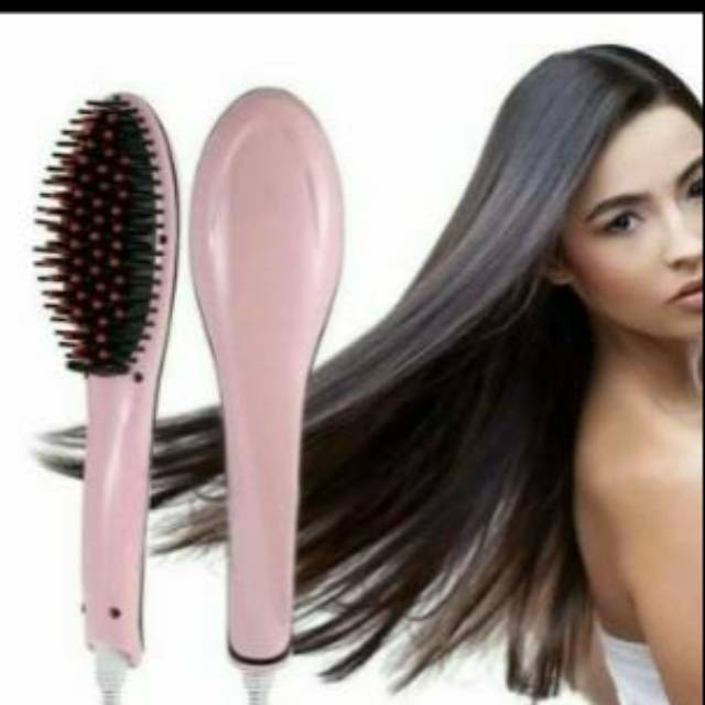 Catok Sisir Rambut Mini HQT 906A / Fast Hair Straightener HQT 906A