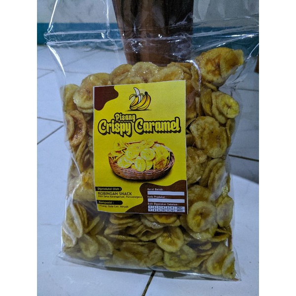 

Kripik pisang karamel 250g, cemilan manis [termurah]