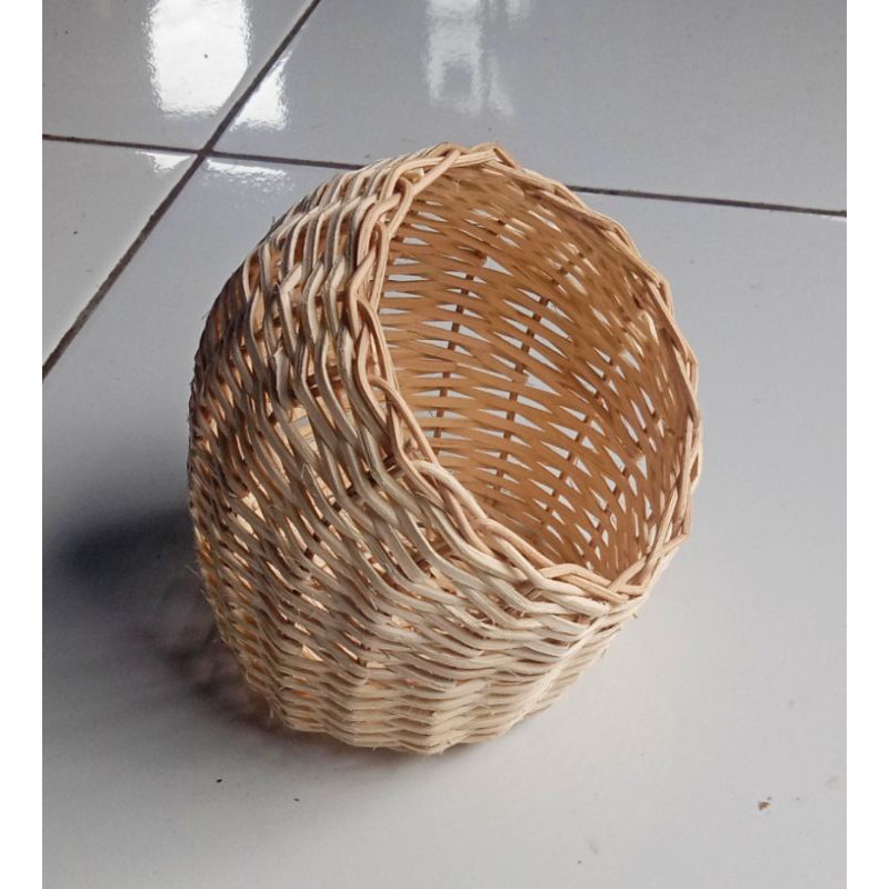 Sarang Rotan Hamster Tempat Bertelur Burung Rumah Hamster Mainan Aksesoris Kandang Hamster SERAT GOW