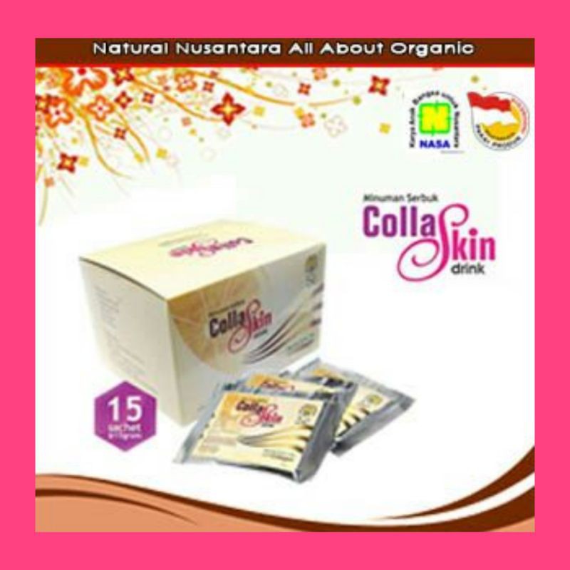 

COLLASKIN DRINK NASA/MINUMAN KOLAGEN/MINUMAN KESEHATAN