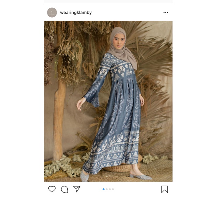 kambera dress Wearing Klamby Majestic blue M