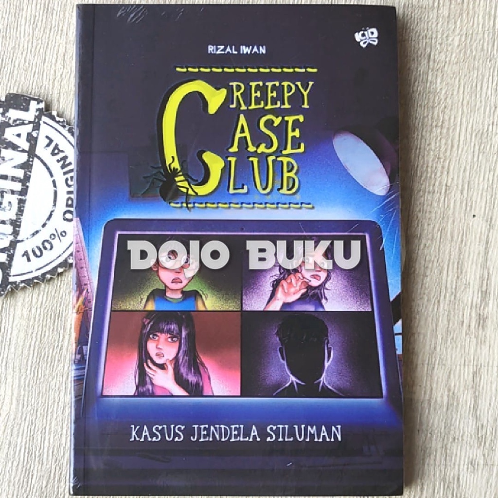 Buku Creepy Case Club 5 : Kasus Jendela Siluman by Rizal Iwan