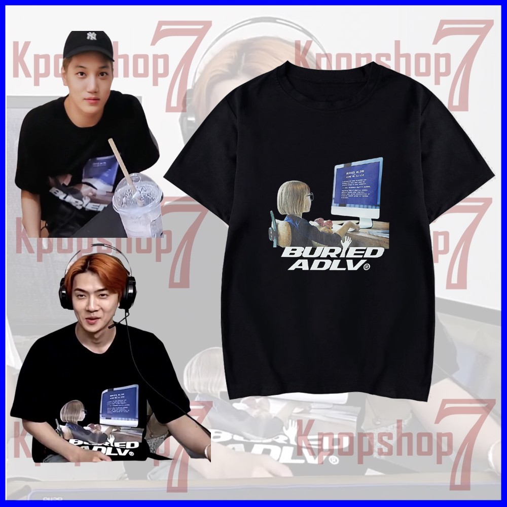 Baju sehun kaos sehun tshirt sehun dan kai jongin exo computer girl untuk anak,remaja,dewasa,jumbo