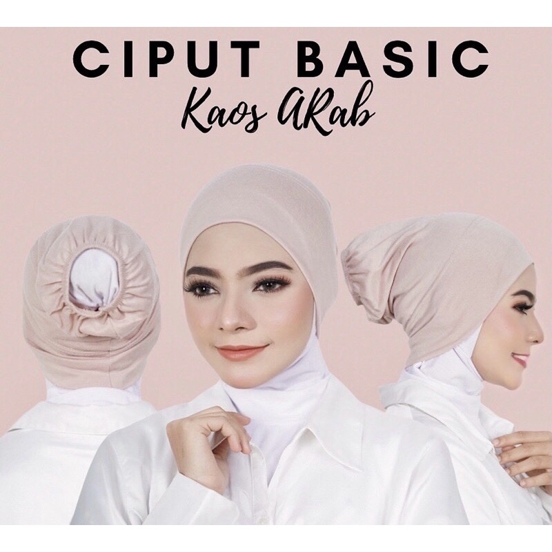 Ciput Basic / Ciput Arab Premium / Dalaman Hijab / Kuplok inner hijab / Ciput classic / inner kaos