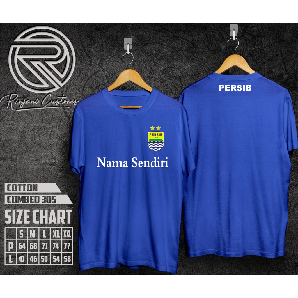 KAOS PERSIB BANDUNG GRATIS NAMA DAN MASKER - KAOS BOBOTOH PERSIB - KAOS VIKING PERSIB - KAOS PERSIB 