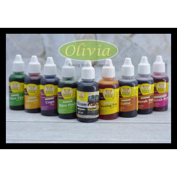 

Koepoe Koepoe Pewarna Makanan 30Ml 12 Varian