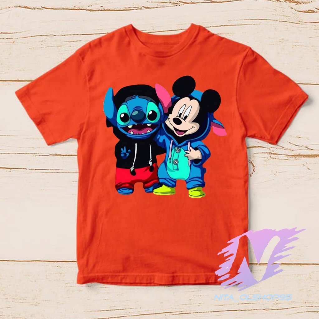 baju kaos anak mickey mouse kaos kartun anak