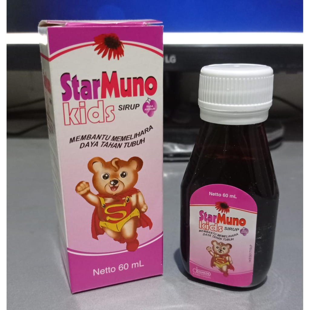 Jual Starmuno Kids sirup multivitamin zinc anak, daya tahan tubuh, imun
