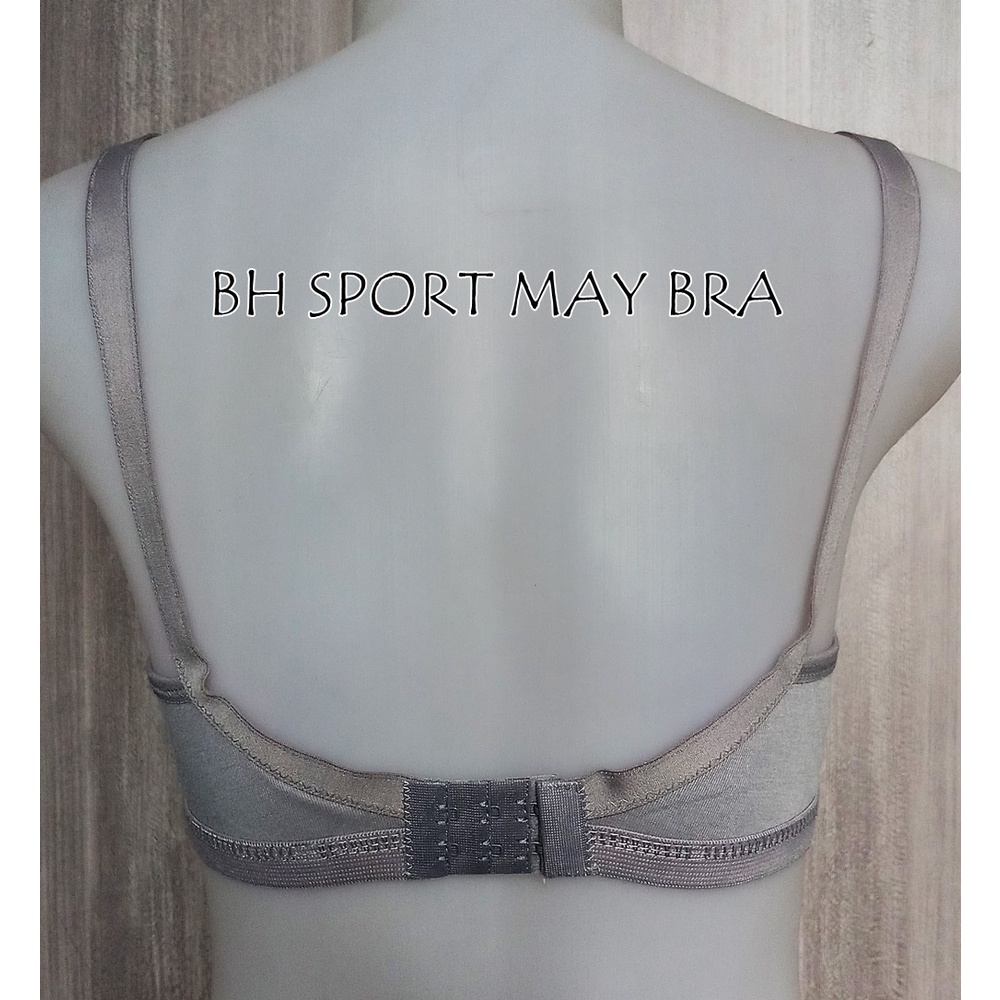 BH SPORT MAY BRA ABG Uk 34-38 Kancing 2 Tanpa Busa Tanpa Kawat