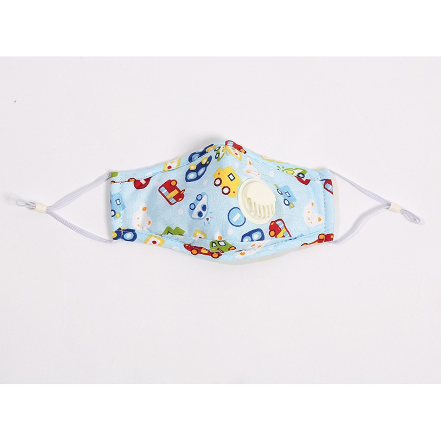 MASKER ANAK COTTON ANTI VIRUS ANTI POLUSI DENGAN FILTER PM2.5