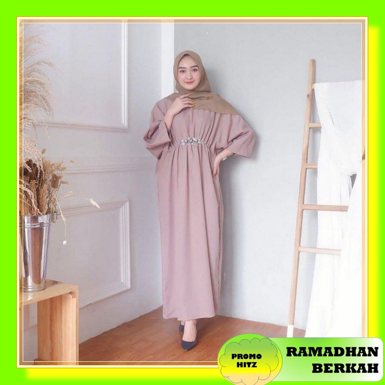 Kaftan Wanita Lebaran Mewah Cantik Modern Murah Termurah Pakaian Muslimah Bsju Pesta 2022 Kekinian R