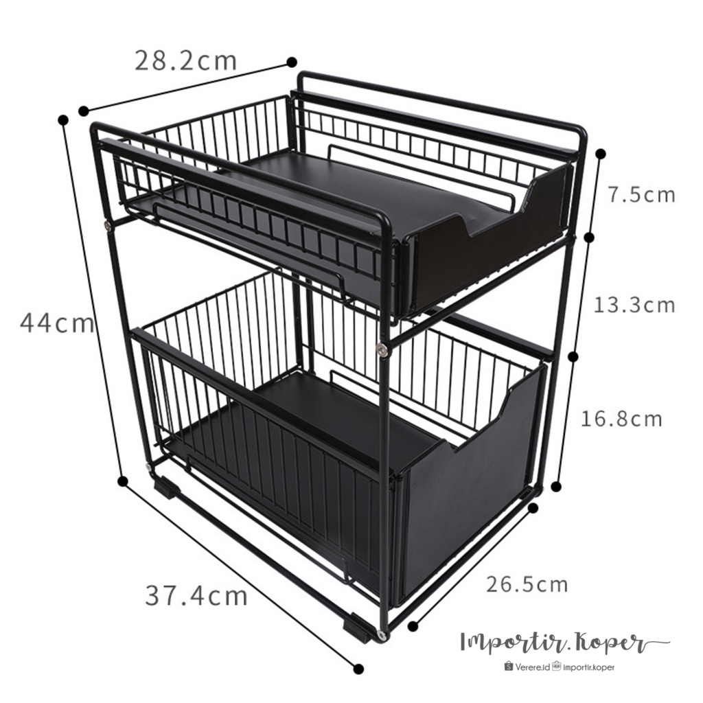 rak dapur minimalis rak bumbu rak besik serba guna rak multifungsi storage penyimpanan