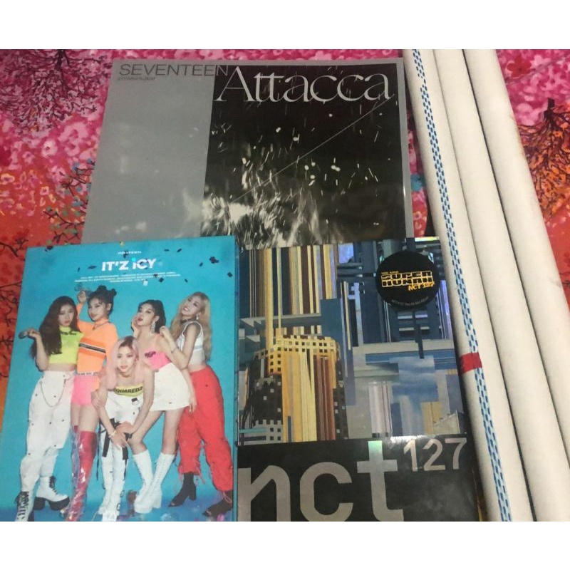 ALBUM ONLY NCT 127 &amp; POSTER ITZY, AESPA
