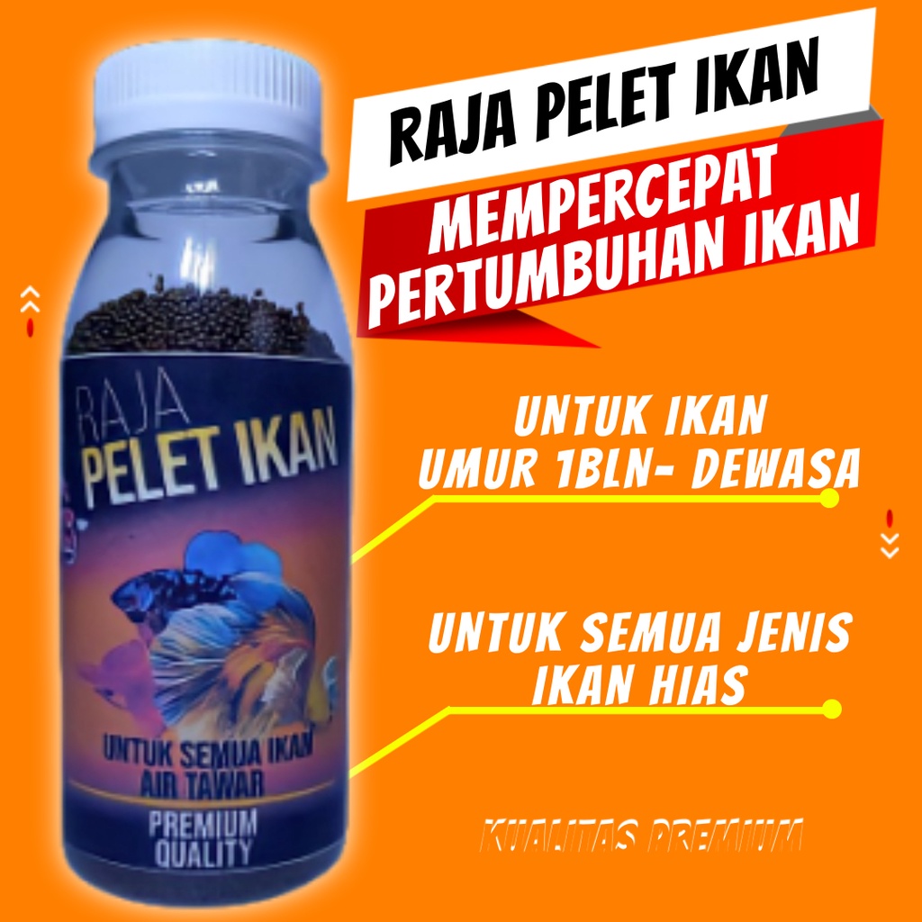 PELET IKAN CUPANG MAKANAN IKAN CUPANG GUPPY PAKN CUPANG PAKAN IKAN GUPPY HIAS TERBAIK