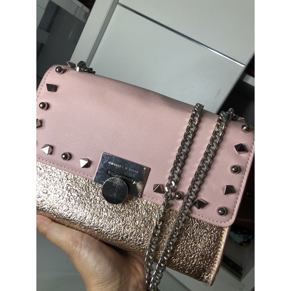 Tas CHARLES & KEITH Stud glitter Limited Edition