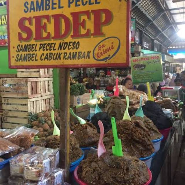

Sambel Pecel Sedep Pasar Gedhe Solo