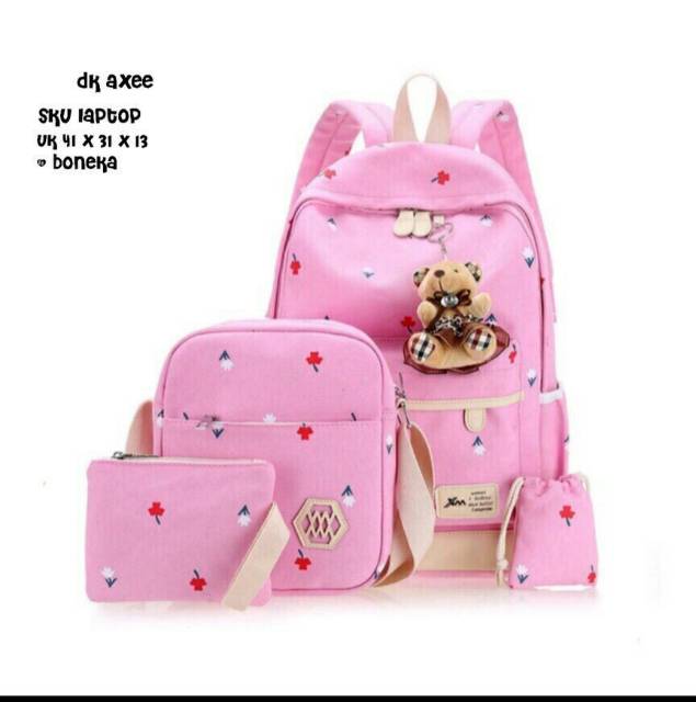 FYG-1161 BACKPACK FASHION WANITA TAS PUNGGUNG WANITA TAS TANPA BONEKA TAS IMPORT