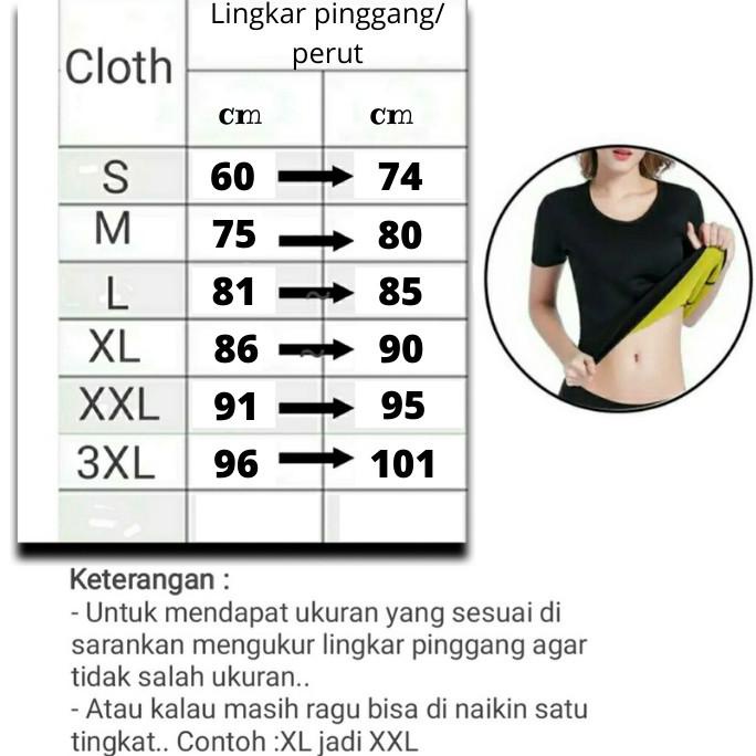 Korset Baju Sauna Olahraga Pria Wanita Pengecil Perut Korset Neotex Ori Alat Gym Fitnes