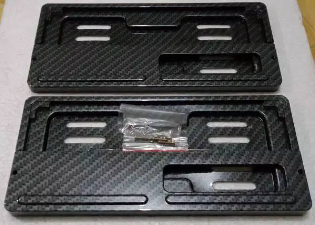 Cover Tutup Plat Nomor Motor Motif Karbon Bingkai Plat Nomor Motor Motif Karbon