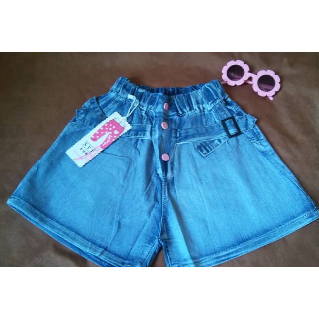 Rok celana jeans anak