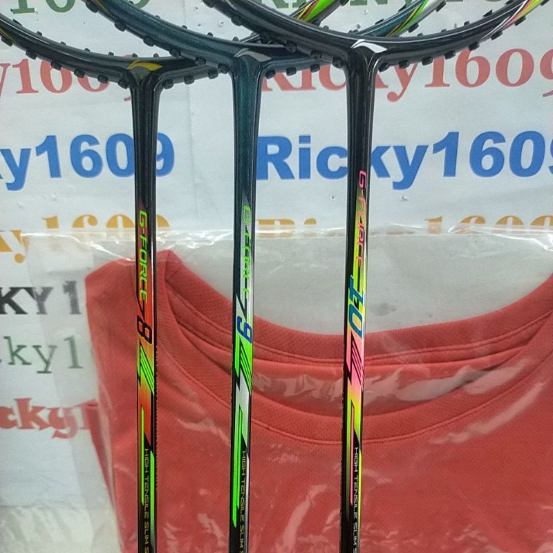 RB Raket Badminton Lining G-FORCE 8 / Lining G-FORCE 9 / Lining G-FORCE 10 / Head Heavy - Extra