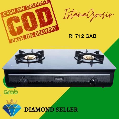 Kompor Gas Rinnai Rinai Cosmos Miyako Turbo Sanken Oxone Ri 712 Gab Ri712gab Murah Shopee Indonesia