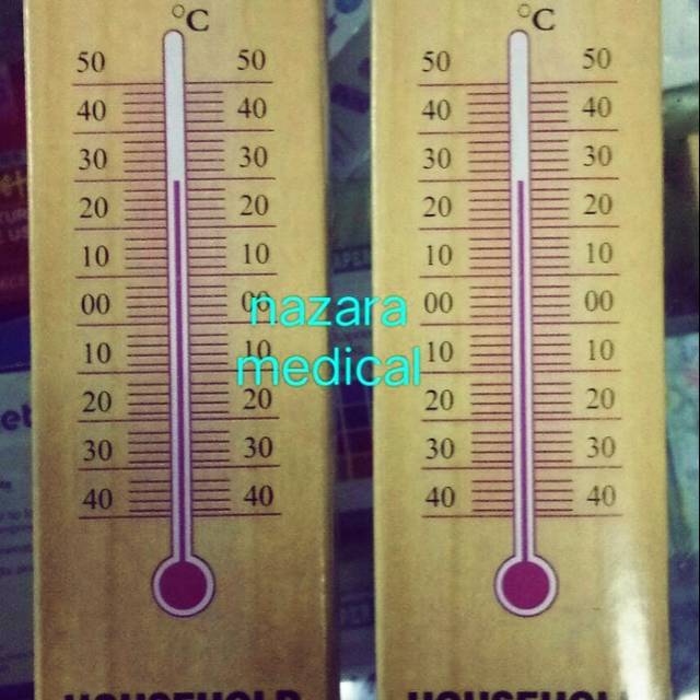 Termometer ruangan air raksa Corona