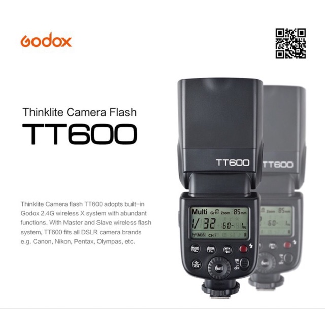 Flash GODOX TT600 lampu kamera godox