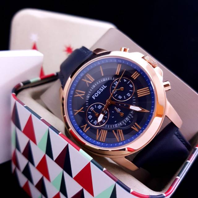 Fossil FS4835 Jam Tangan Pria Multicolor