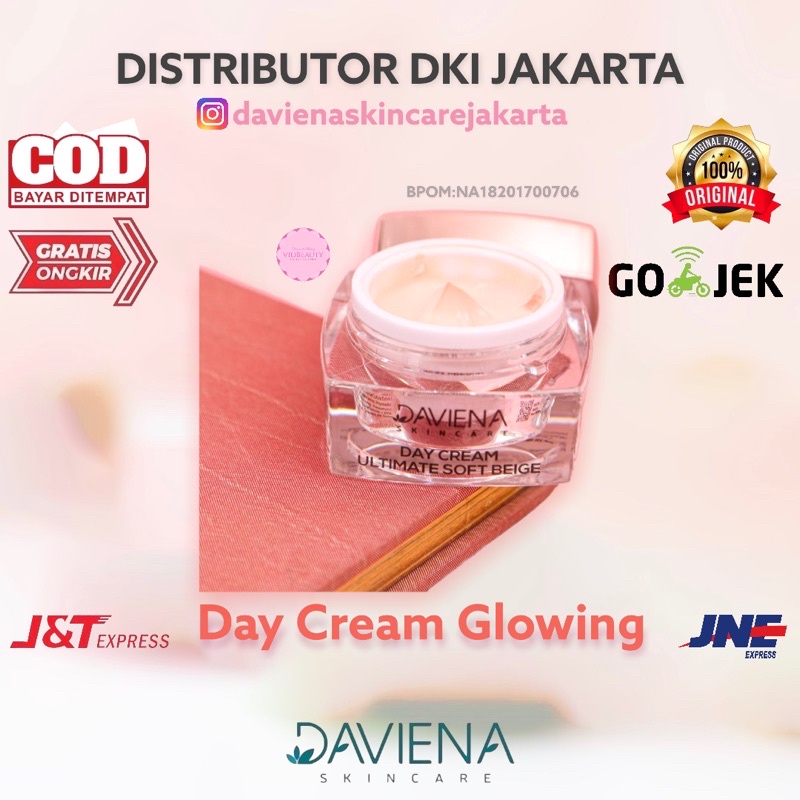 DAY CREAM GLOWING SERIES DAVIENA SKINCARE