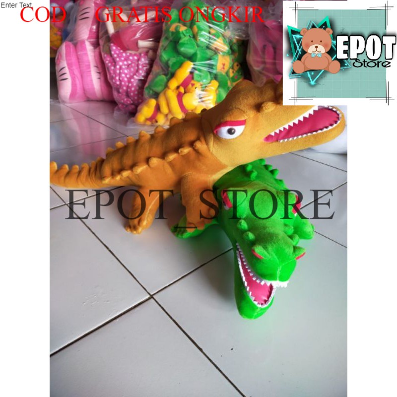 BONEKA BUAYA size:XXL ( HARGA GROSIR )