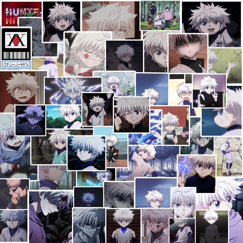 

STIKER TAHAN AIR KILLUA ZOLDYC 50 PCS