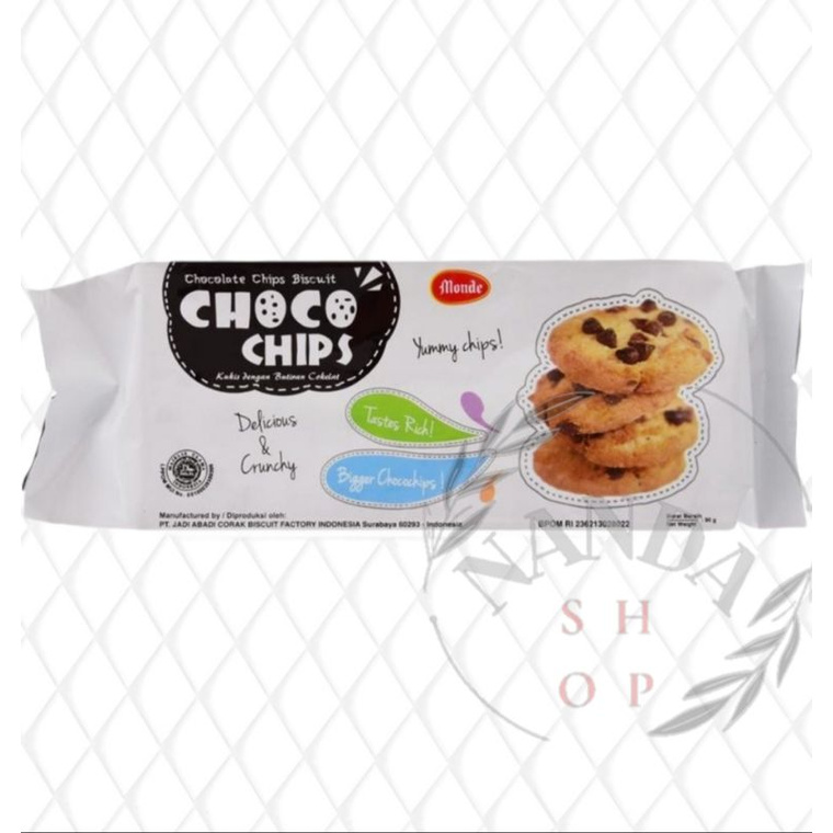 

Monde Choco Chips 90gr