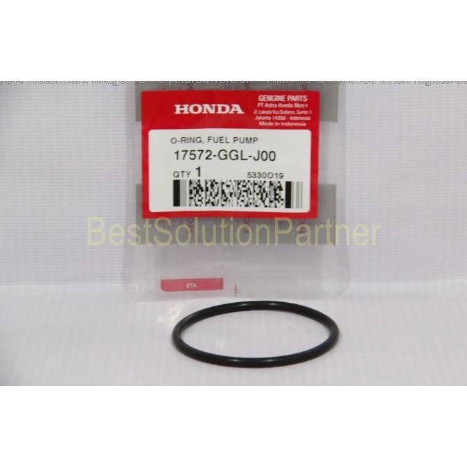 Premium PAKING SIL SEAL O RING FUEL PUMP HONDA BEAT VARIO SCOOPY 17572-GGL-J00 Kualitas Oke