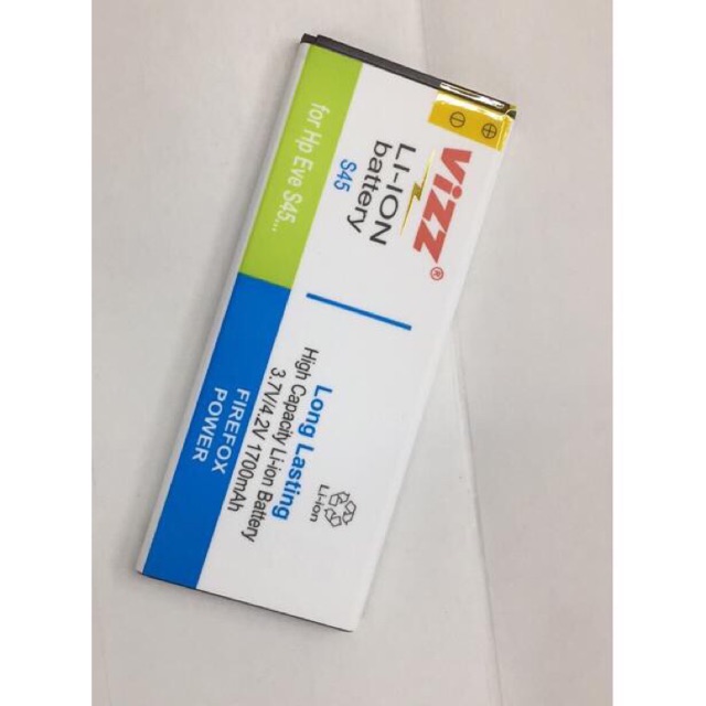 Baterai vizz evercoss S45 4G Lte batre battery double power ic original